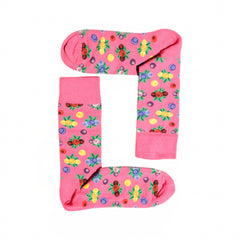 Happy Sock Berry Pink