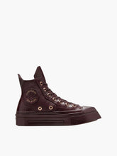 Converse Ladies Sneaker De Luxe Squared Hi Bloodstone-Gold