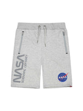 Alpha Industries Shorts Nasa Odyssey Grey Melange
