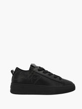 Cutty Sneakers CS7 Logo Print Plain Black