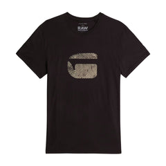 G-Star T-Shirt Finger Print Burger R T Black