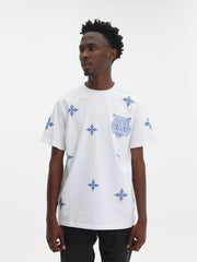 Cutty T-Shirt AOP Tiger Logo White