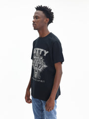 Cutty T-Shirt Tiger Big Logo Black