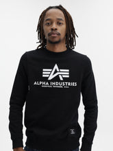 Alpha Sweater Logo Black-White