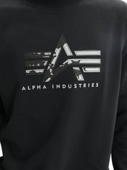 Alpha Sweater Ai Applique Black