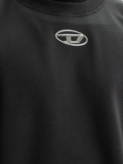 DIESEL SWEATER M-S NORM IOD BLACK