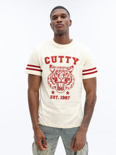 Cutty T-Shirt Graphic Print Logo White-Red
