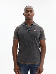 Diesel Golfer Top Stitch Washed Black