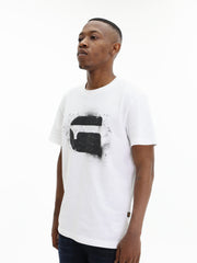 G-Star T-Shirt Spray Logo White