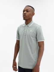 G-Star Golfer Dunda Slim Stripe Iceberg Green