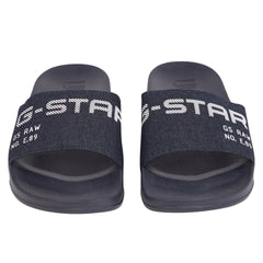 G-Star Slide Cart V Denim Logo Dark Navy