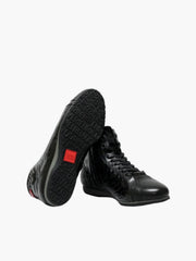 Enrico Coveri Boot Snake Skin High Top Black