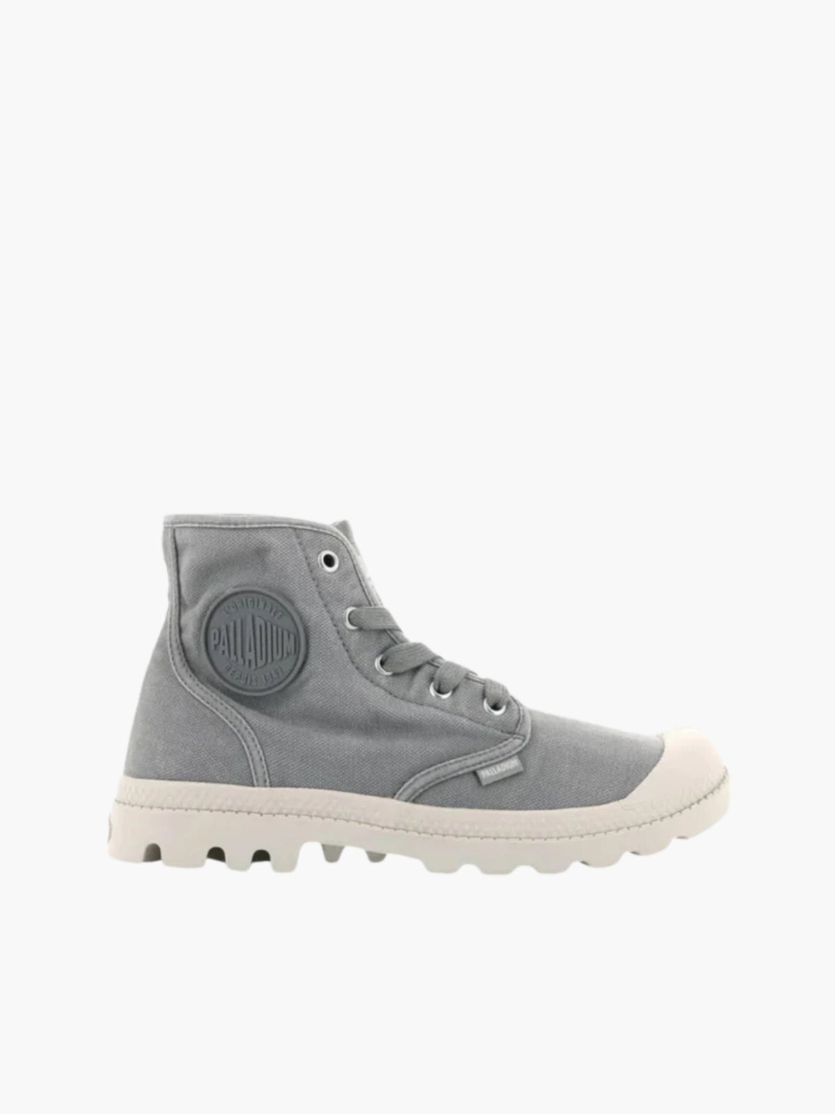 Palladium Boot Pampa Hi Gray Fannel
