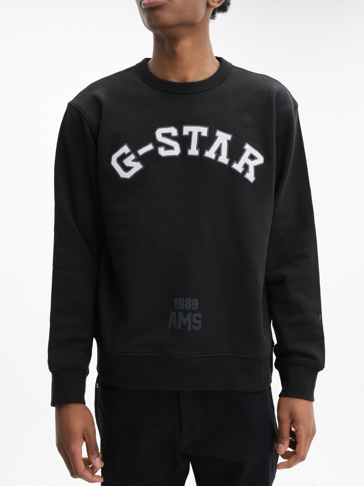 G-Star T-Shirt Applique R Sw Dark Black
