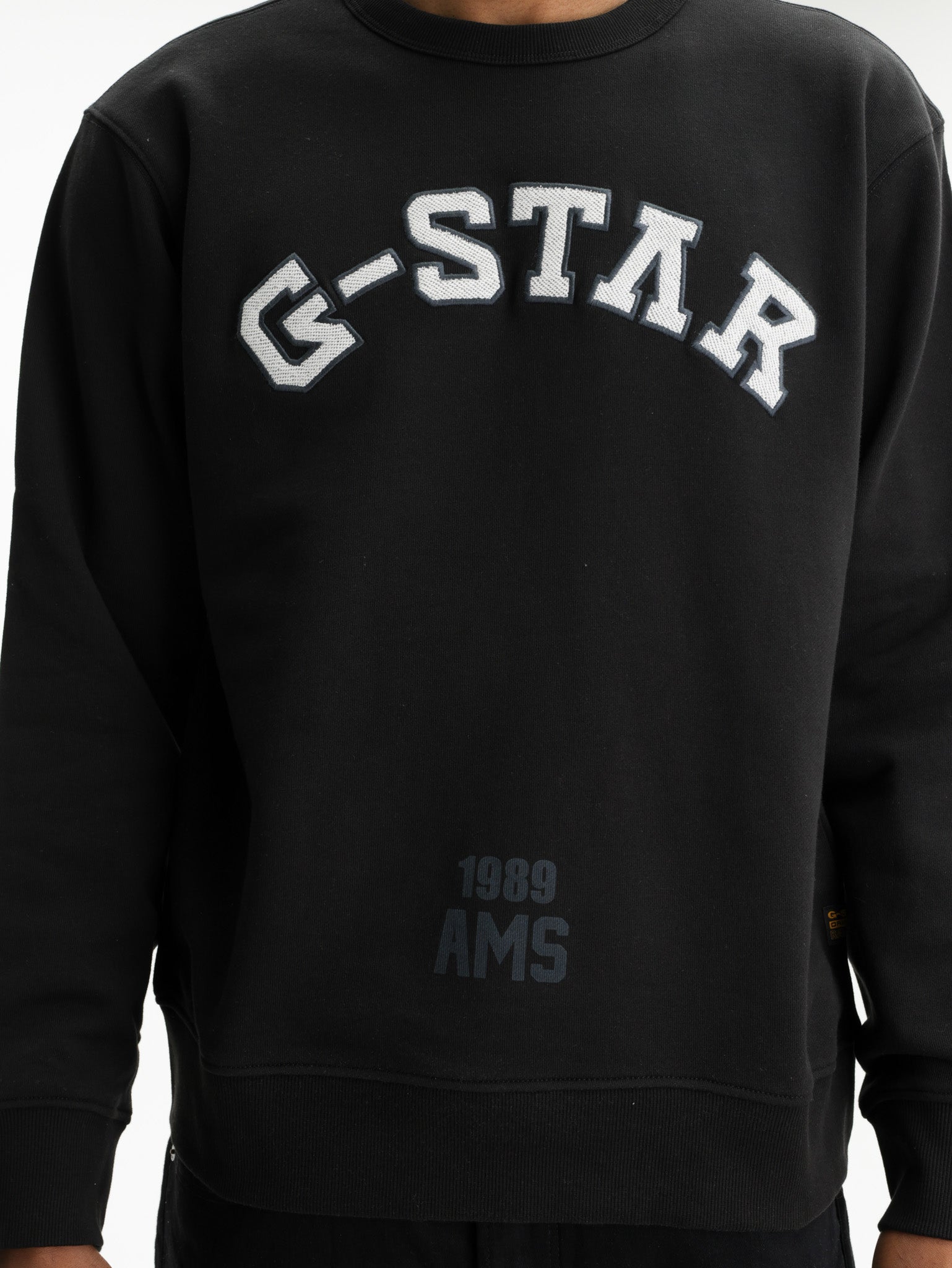G-Star T-Shirt Applique R Sw Dark Black