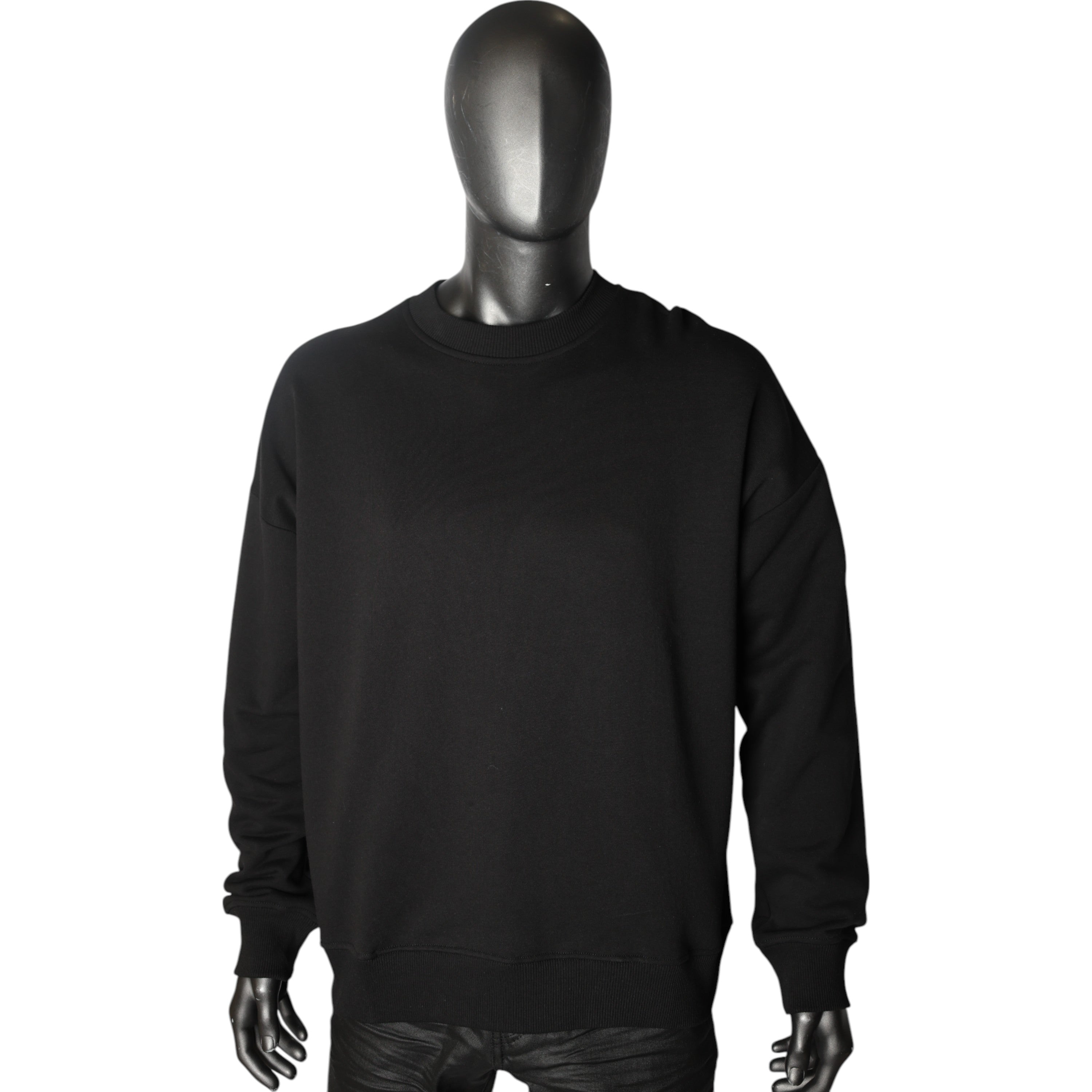 Diesel Sweater S-Rob-Megoval Back Logo Black