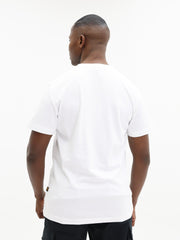 G-Star T-Shirt Felt Logo White