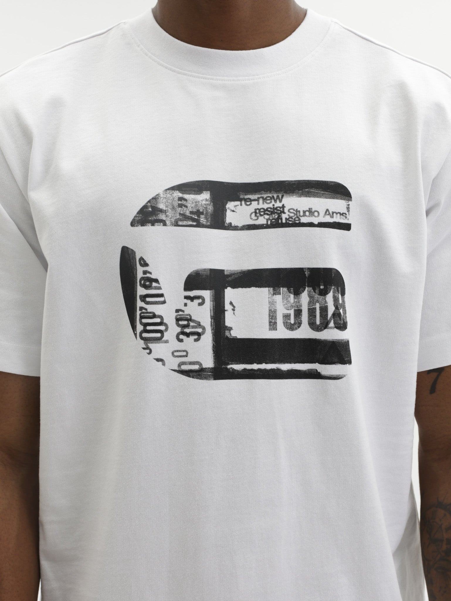 G-STAR T-SHIRT G ICON WHITE