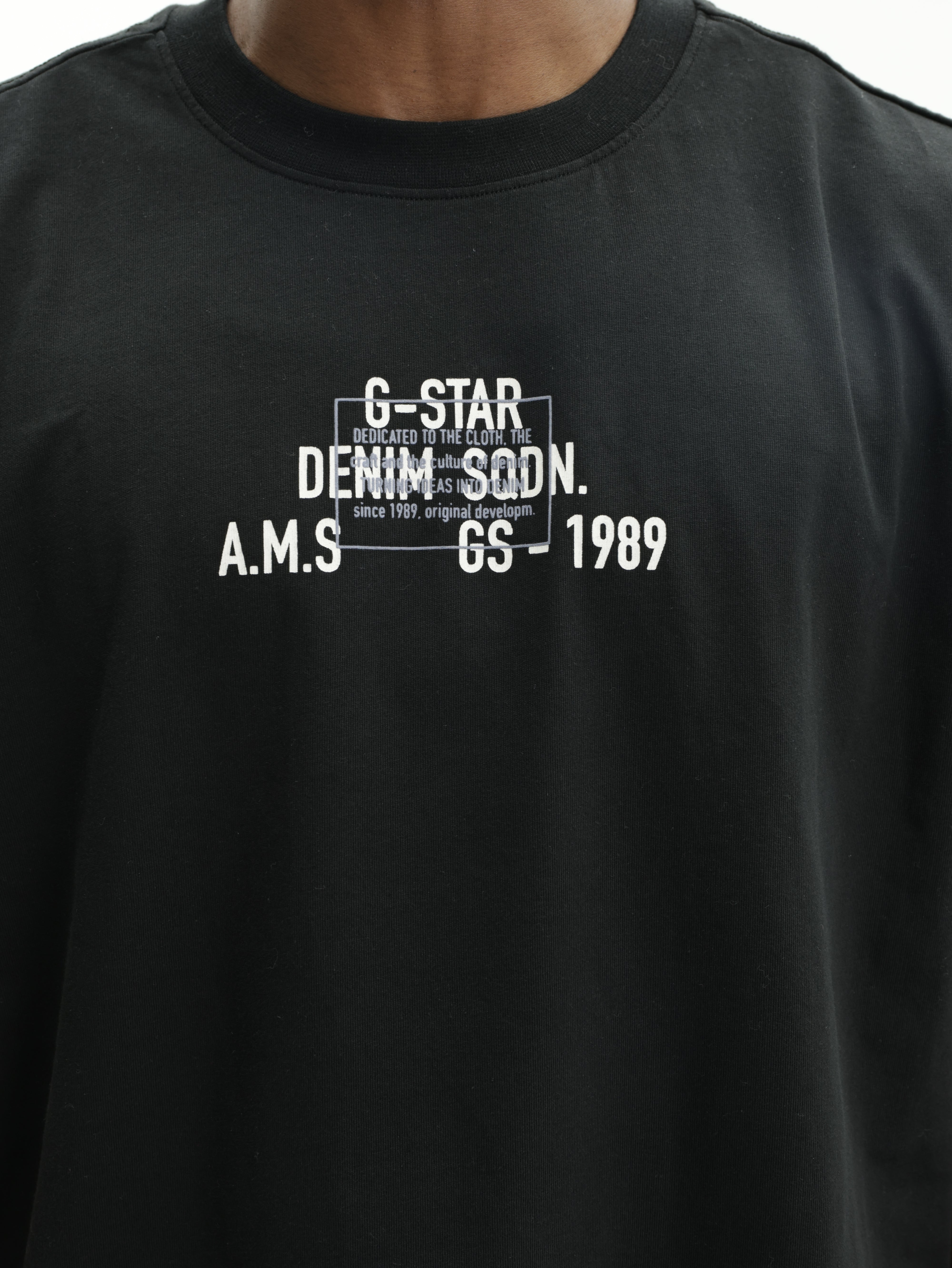 G-Star T-Shirt Multi Technique Black