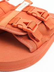 JD Slides Buckle Orange