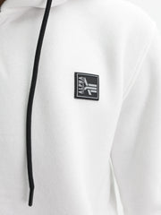 Alpha Hoodie Zip Up White