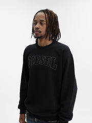 Diesel Sweater S-Norm-V10 Black