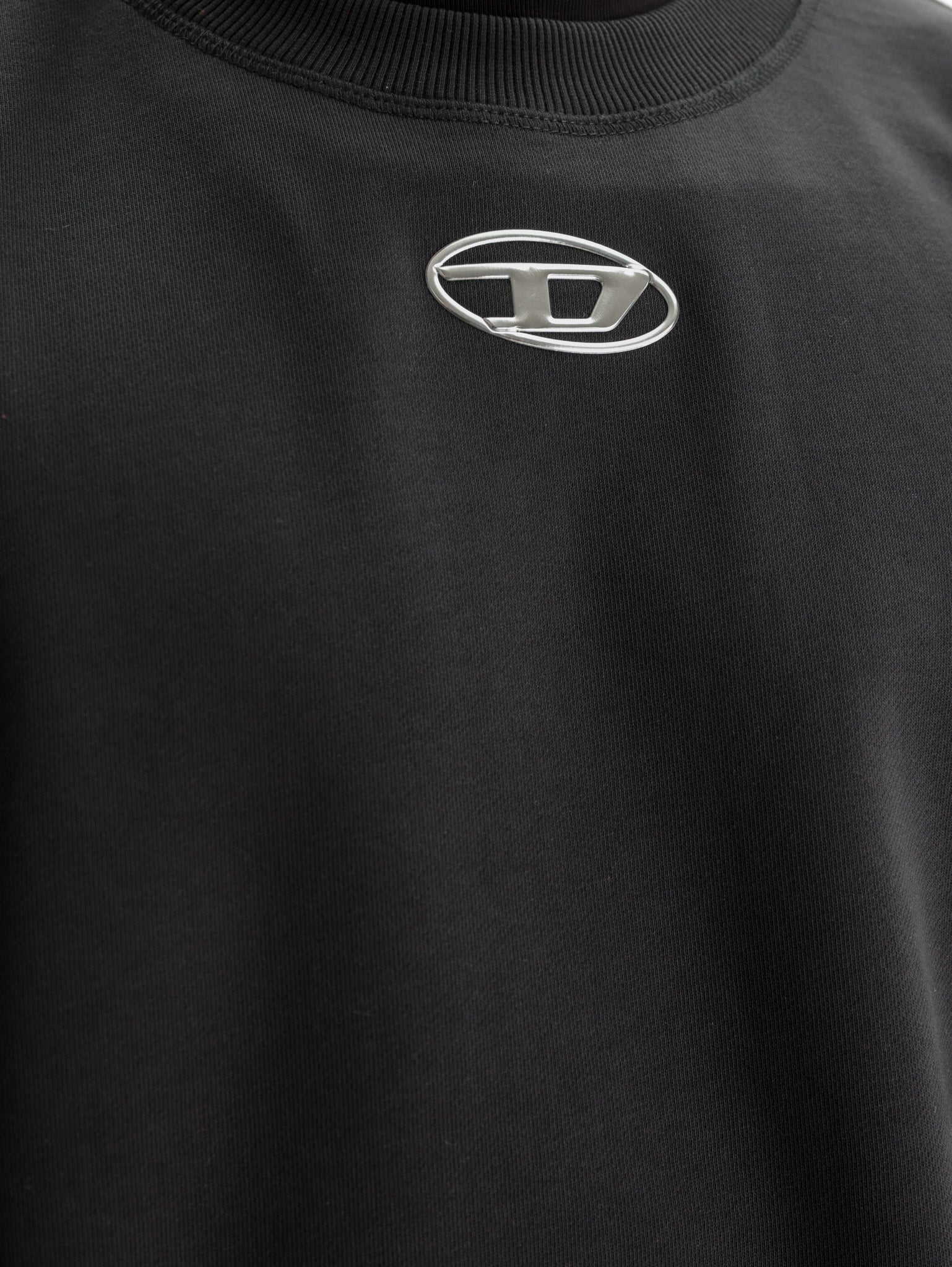 DIESEL SWEATER M-S NORM IOD BLACK