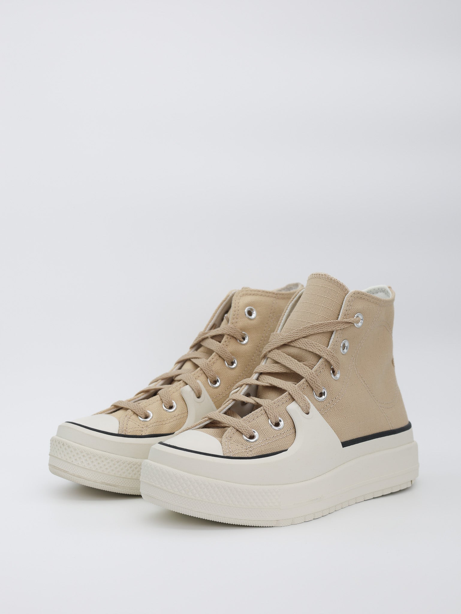 Converse Sneaker Construct Camp Daze Hi Nutty Granola-Egret