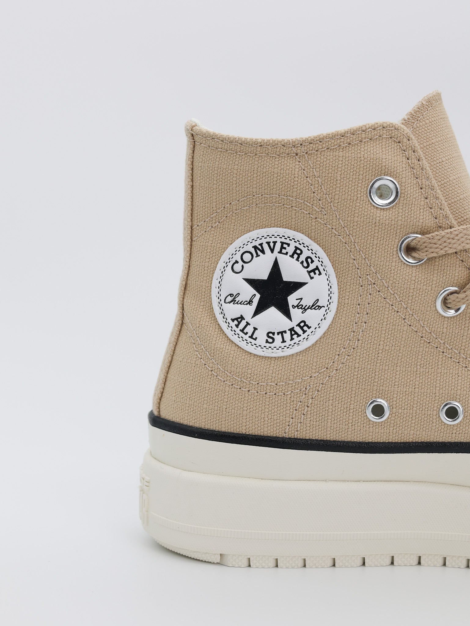 Converse Sneaker Construct Camp Daze Hi Nutty Granola-Egret