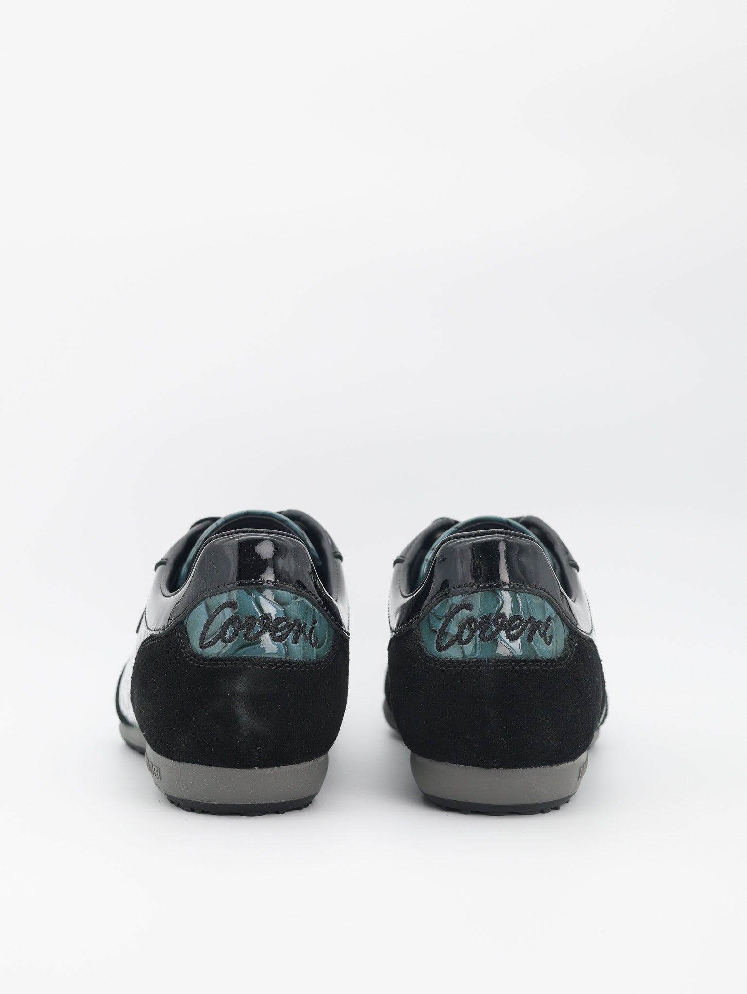 Enrico Coveri Takkies Low Teal-Black