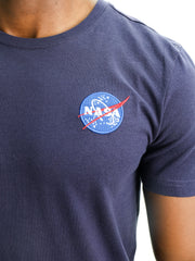 Alpha T-Shirt Nasa Apollo Navy