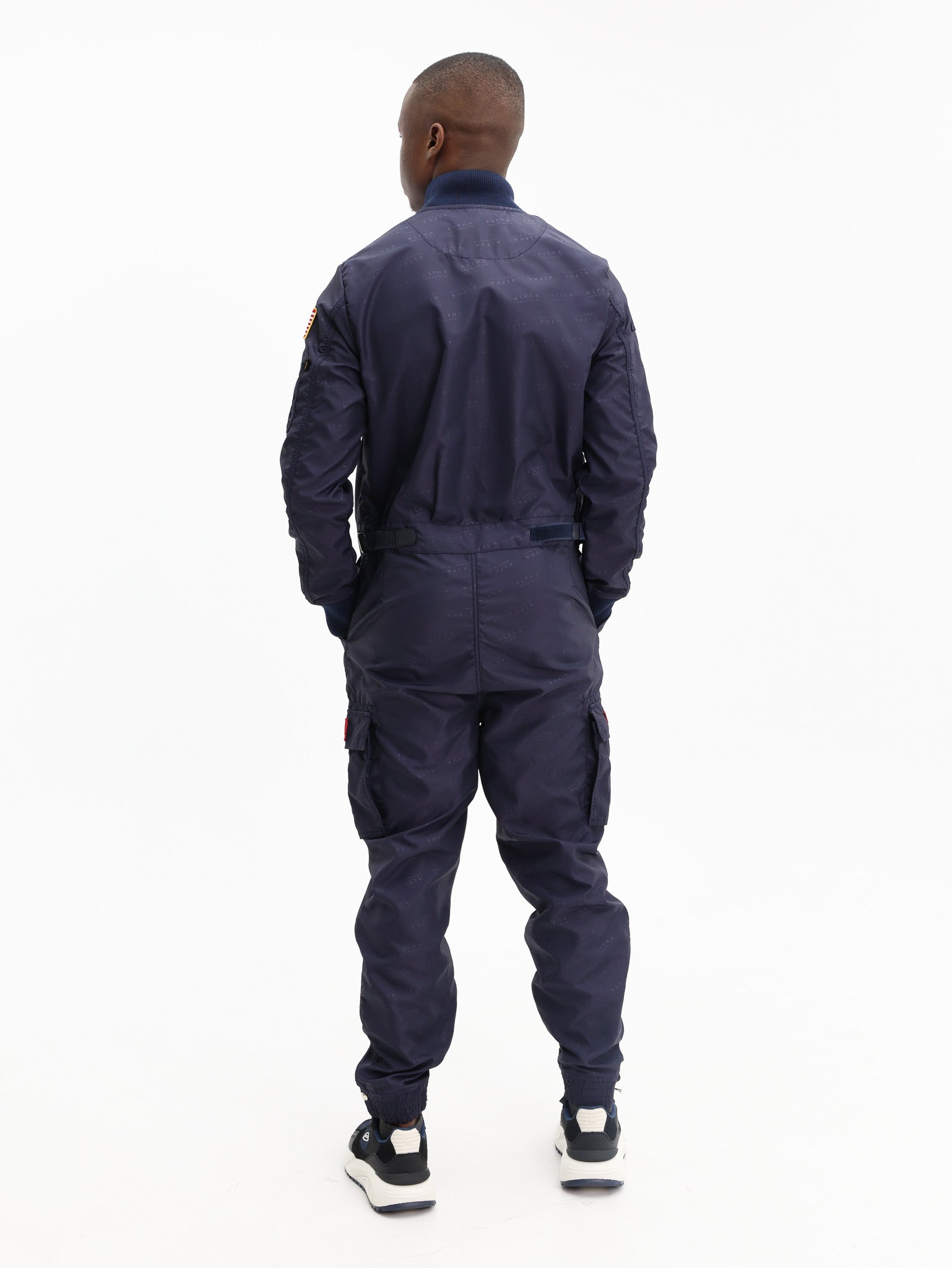 Alpha Flight Suit Nylon Navy