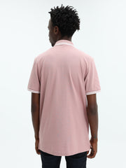 G-Star Golfer Dunda Slim Stripe Light Berry Mist