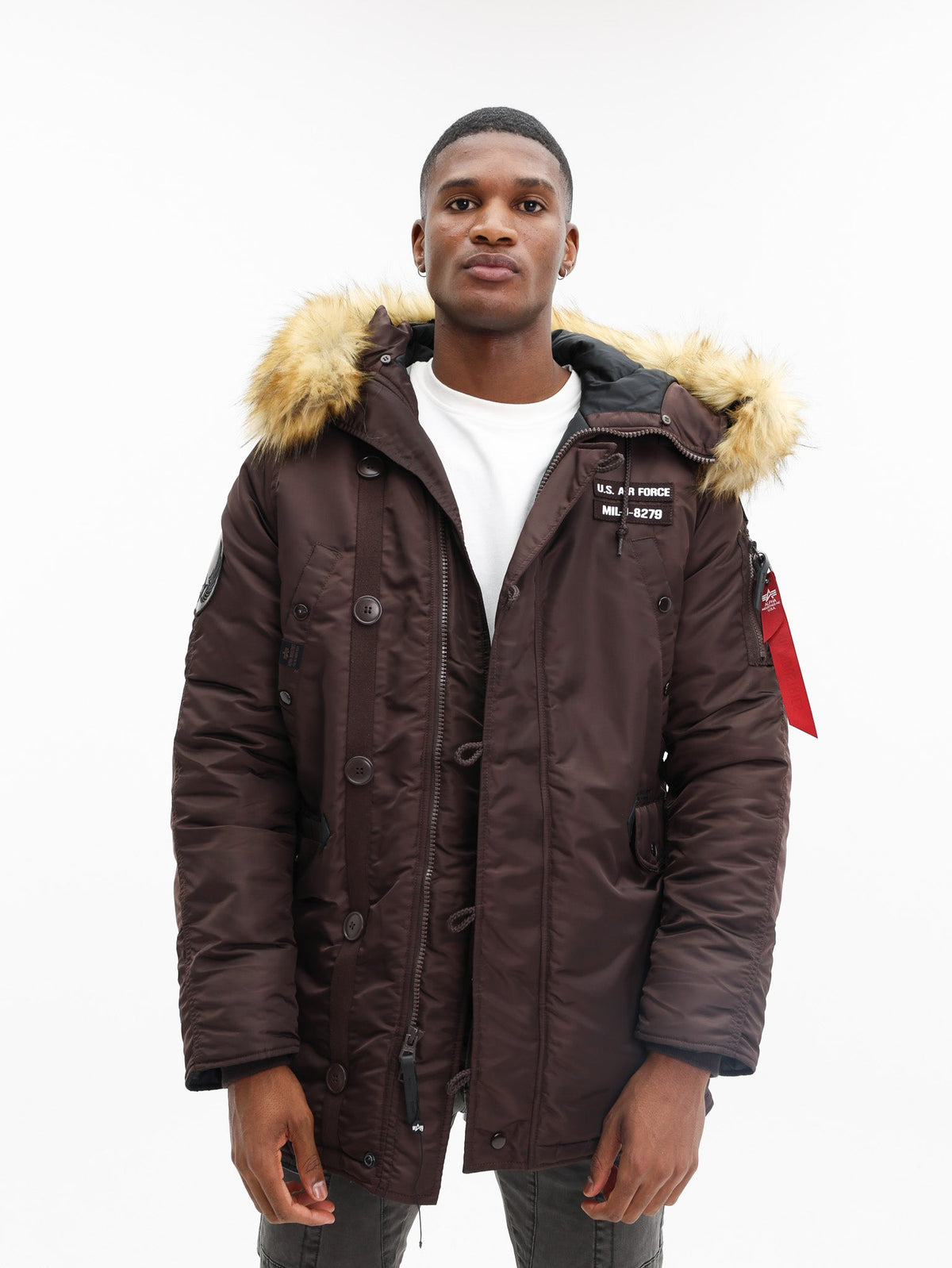 Alpha Jacket N3b Parka Hunter Brown