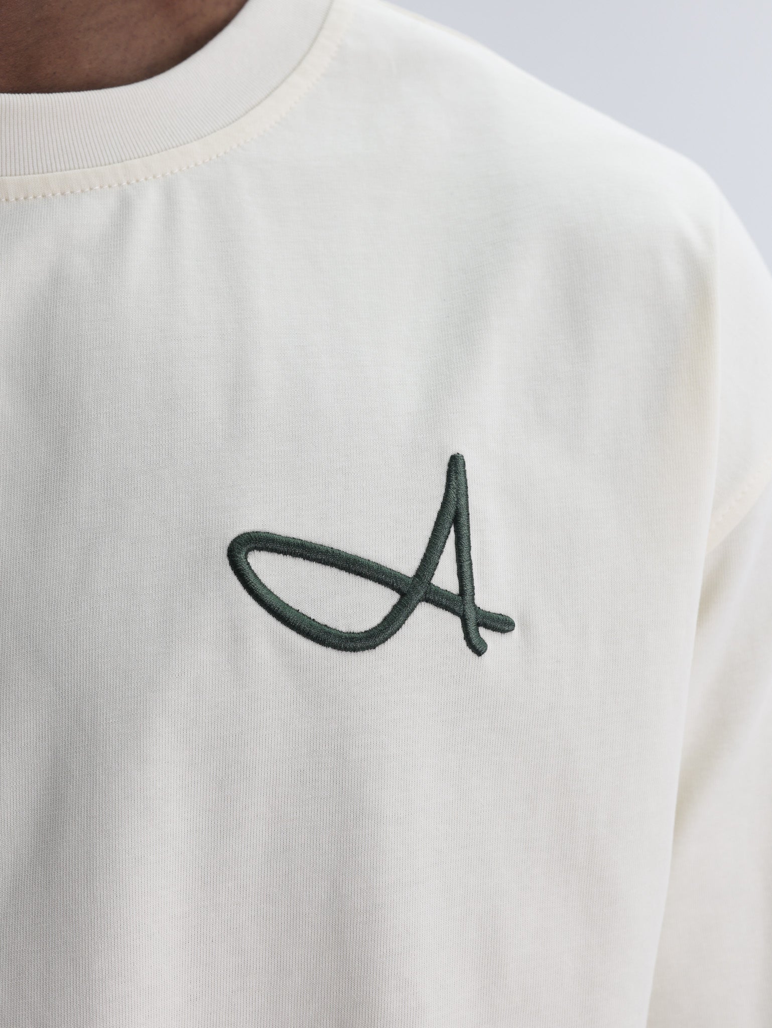 Fade T-Shirt Signature Boxy A Off-White