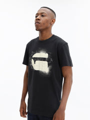 G-Star T-Shirt Spray G Logo Black