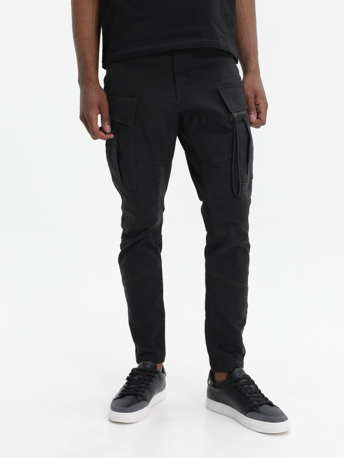 G-Star Cargo Pants Zip Pkt 3D Skinny Black