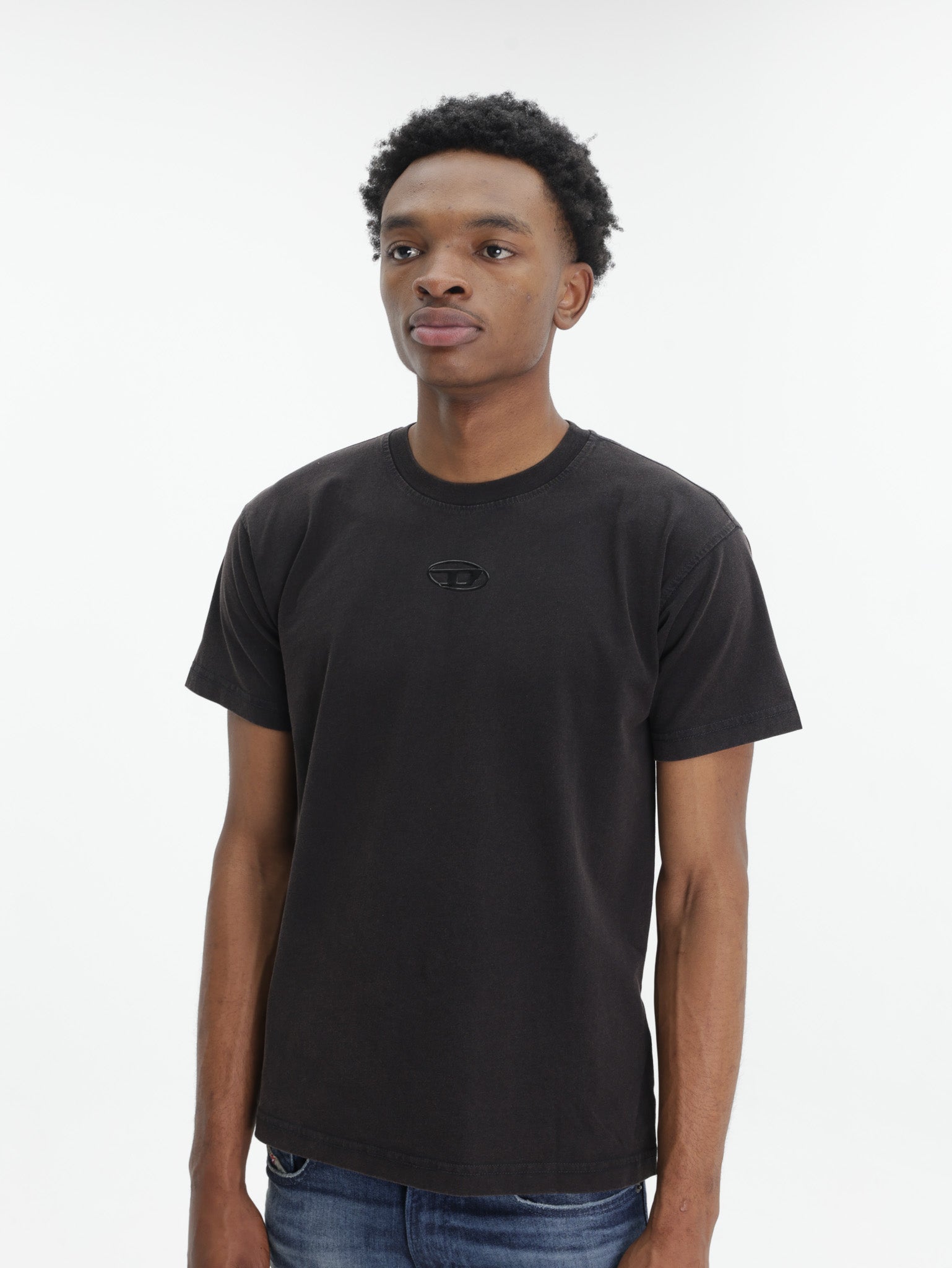 Diesel T-Shirt T-Norm-V9 Regular Black