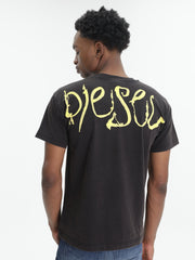 Diesel T-Shirt T-Norm-V9 Regular Black