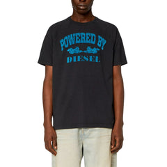 Diesel T-Shirt Rust Logo Black