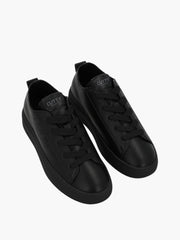 Cutty Sneakers CS7 Logo Print Plain Black