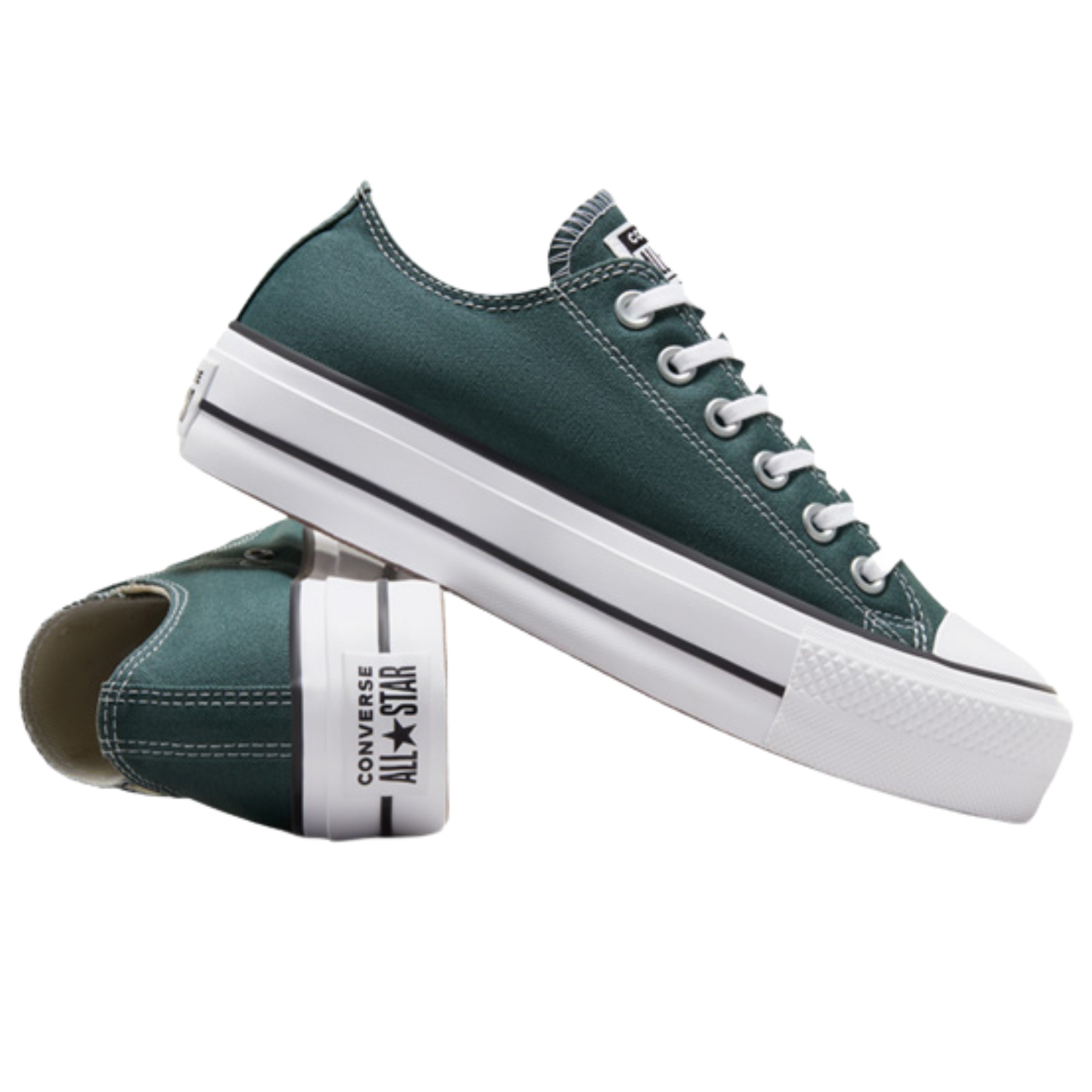 Converse Sneaker Ladies Ctas Lift Platform True Nature-Natural Ivory