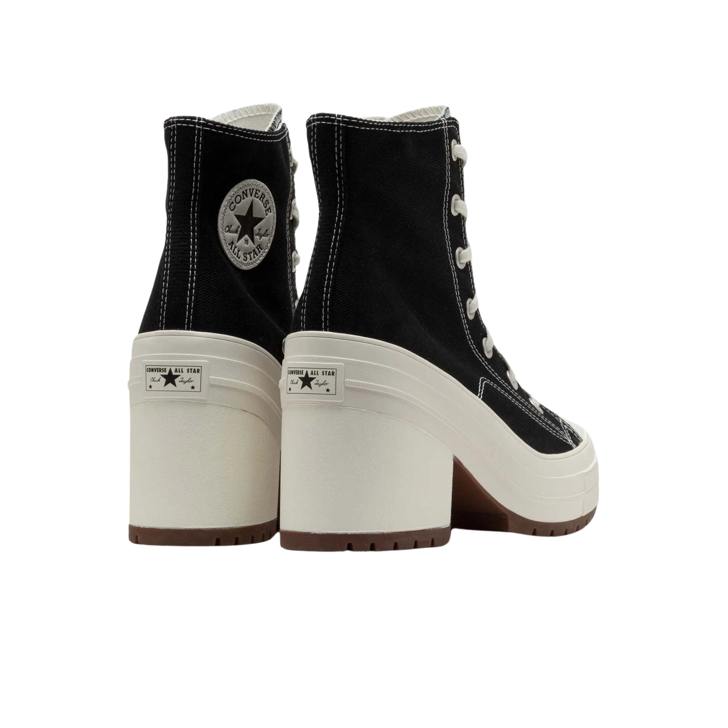 Allstar Sneaker Unisex Chuck 70 New Heel Hi Black-Egret